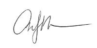 Andrew Mozena Signature